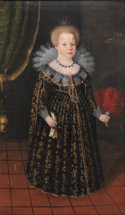 Portrait of a Girl by Unbekannt Unbekannt